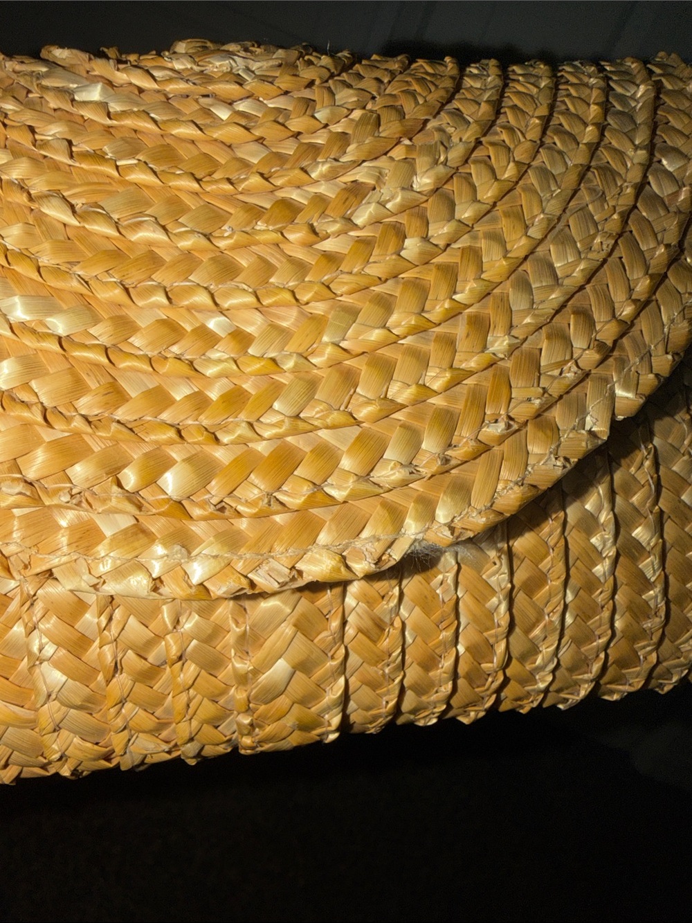 Woven Straw Clutch - Picture 3 of 3